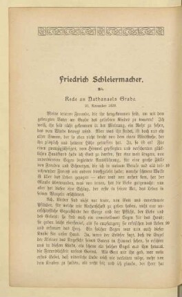 Friedrich Schleiermacher