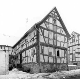 Fachwerkwohnhaus; Nidda, Mittelstraße 19