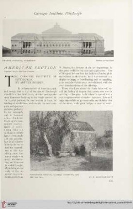 31.1907 = Nr. 124: The Carnegie Institute of Pittsburgh