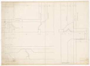 Hochschulbibliothek, Karlsruhe Neubau: Curtain Wall Details, 1:1
