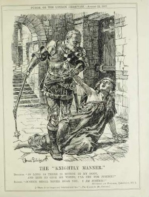 The "knightly manner"