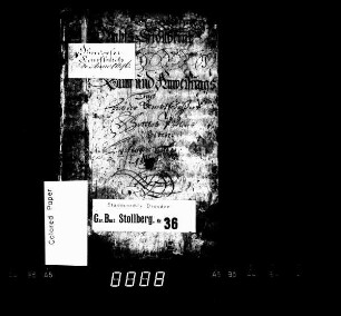 Gerichtshandelsbuch von Oberdorf (bei Stollberg), Bd. 5