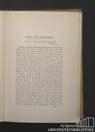 The Inn Kitchen.