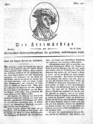 Nro. 121, Dienstag, den 18. Juny 1811