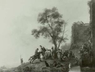 Philips Wouwerman: Die Landpartie