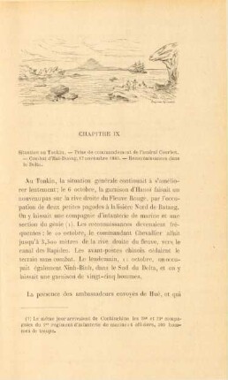 Chapitre IX. Situation au Tonkin. - ...