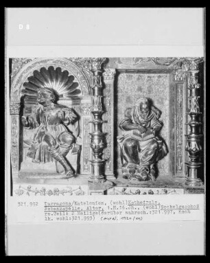 Männliche Heiligenfiguren