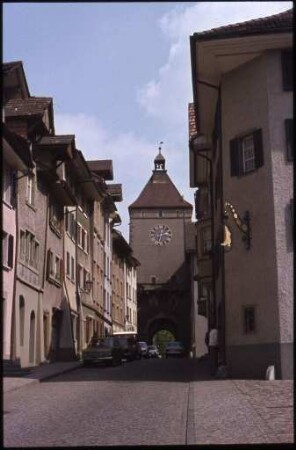 Das alte Stadttor in Laufenburg AG