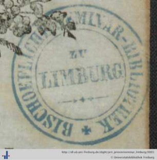[Provenienz]: Priesterseminar 