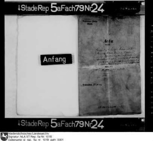 Korrespondenz des Kanzlers Johann Stucke mit diversen Personen, auch Handakten und Annotationen des Kanzlers