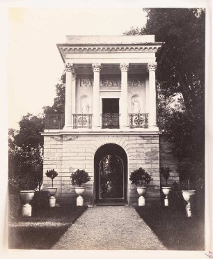 Tempel: Gartenarchitektur