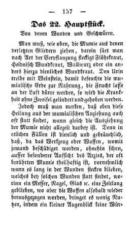 Das 22. Hauptstück. Von denen Wunden und Geschwüren