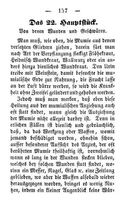 Das 22. Hauptstück. Von denen Wunden und Geschwüren