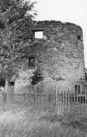 Bischofswerda-Belmsdorf. Holländermühle, Ruine