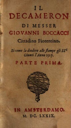 Il Decameron, 1