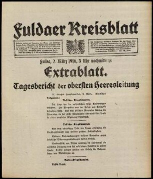 Ausgabe vom Donnerstag, den 02. März 1916.