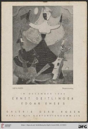 Ernst Geitlinger, Edgar Ehses : im Dezember 1946