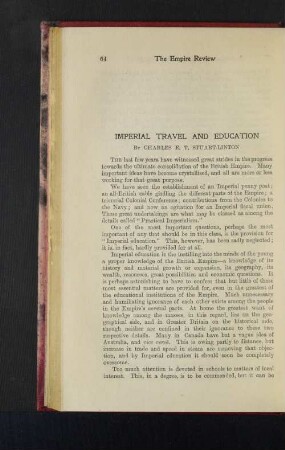 Imperial Travel and Education.