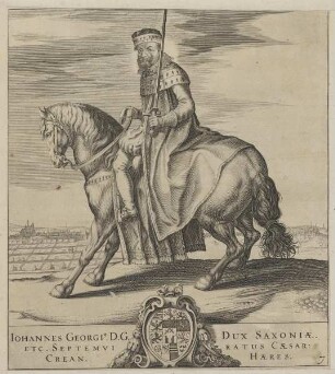 Bildnis des Iohannes Georgius, Kurfürst von Sachsen