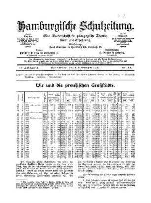 Wir und die preußischen Großstädte