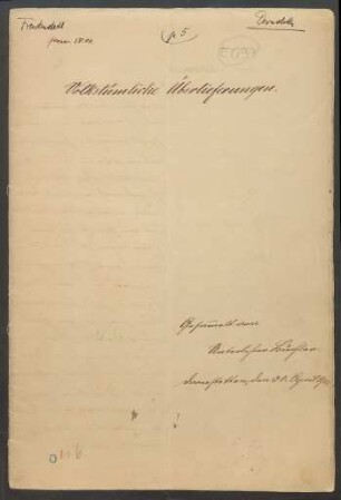 Konferenzaufsatz Dornstetten OA Freudenstadt I