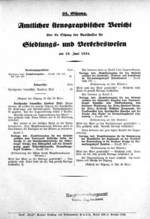 Sitzung 24, 19. Juni 1934