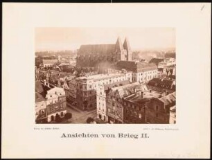 Evangelische Nikolaikirche, Brieg Restaurierung: Ansicht von Nordwesten vor der Restaurierung