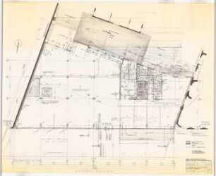 Geschäftshaus Kurfürstendamm (Kurfürstendamm Passage), Berlin-Charlottenburg: Grundriss 1.OG 1:50