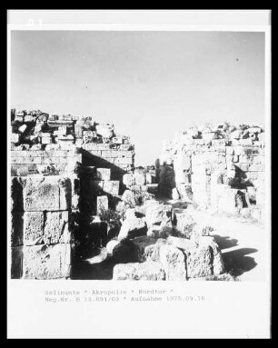 Akropolis — Befestigungsanlage — Nordtor