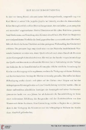 Die Klostergründung