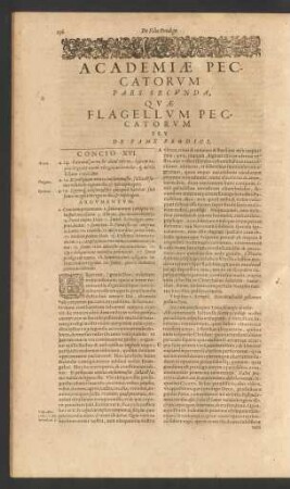 Academiae Peccatorum Pars Secunda, Quae Flagellum Peccatorum Seu De Fame Prodigi