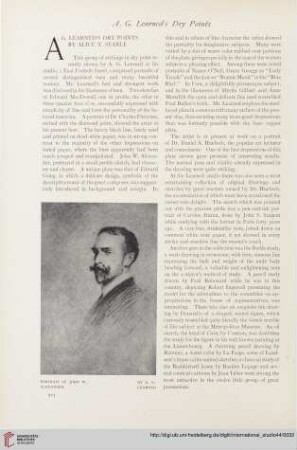 A. G. Learned's dry points