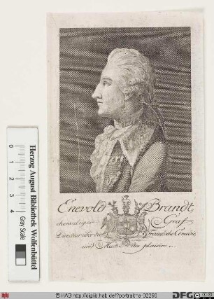 Bildnis Enevold Graf Brandt