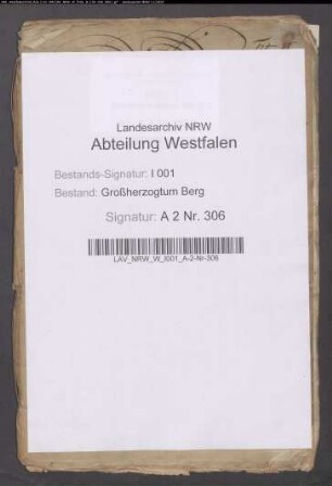 Die Forderung des ehemaligen Pastors Schmitz in Schwelm an die dortige katholische Gemeinde