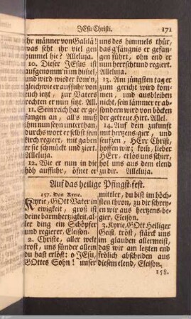 Auf das heilige Pfingst-fest.