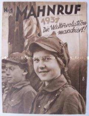 Monatszeitschrift der Internationalen Arbeiterhilfe (IAH) "Mahnruf"