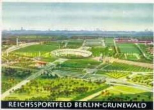 Das Reichssportfeld in Berlin