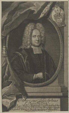 Bildnis des Henricus Ludolphus Benthem