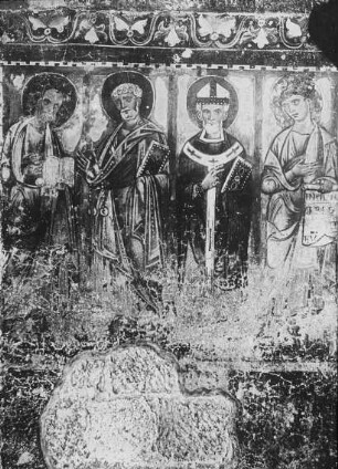 Anagni, Kathedrale, Krypta, Fresken