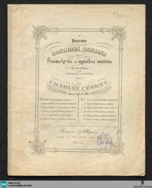 11: Thème de l'opéra: les Puritains de Bellini
