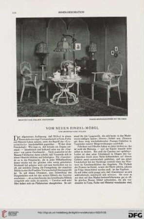 Von Neuen Einzel-Möbel