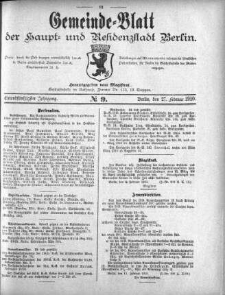 1910,9: No. 9, 27. Februar 1910