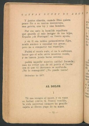 Al dolor