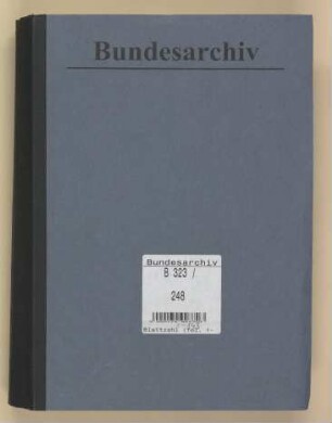 Ausgänge aus dem Central Collecting Point Wiesbaden: "Outshipments" Nr. 165-216