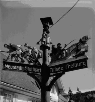 Wegweiser in Lenzkirch