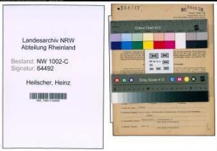 Entnazifizierung Heinz Heilscher, geb. 16.09.1912 (Grosshaendler)