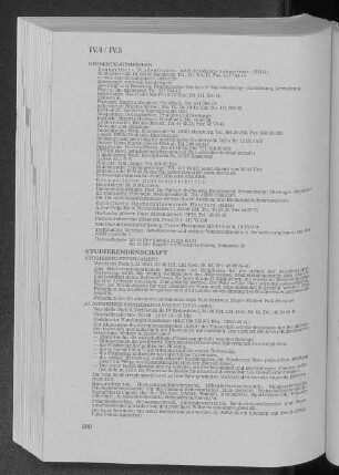 IV.5 Studierendenschaft