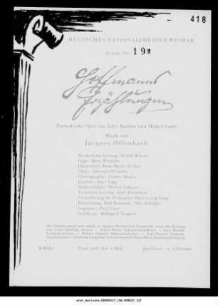 Hoffmanns Erzählungen