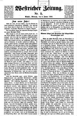 Westricher Zeitung. 1856