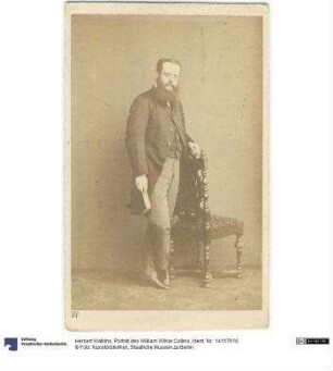 Porträt des William Wilkie Collins